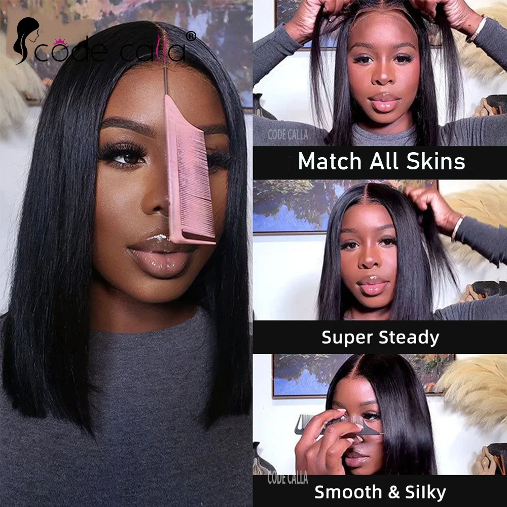 Безклеевые парики человеческие волосы бразильские искусственные передние на