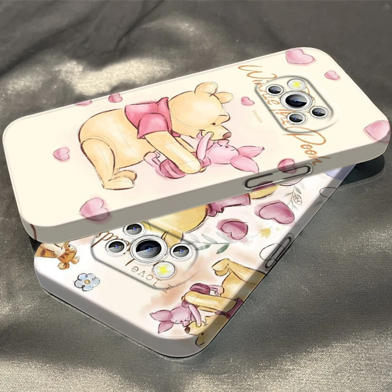 

Disney Winnie Pooh For Xiaomi Mi Poco X5 X4 X3 F5 F4 F3 F2 M5S M5 M4 M3 GT Pro 5G Feilin Film Phone Case Hard Cover