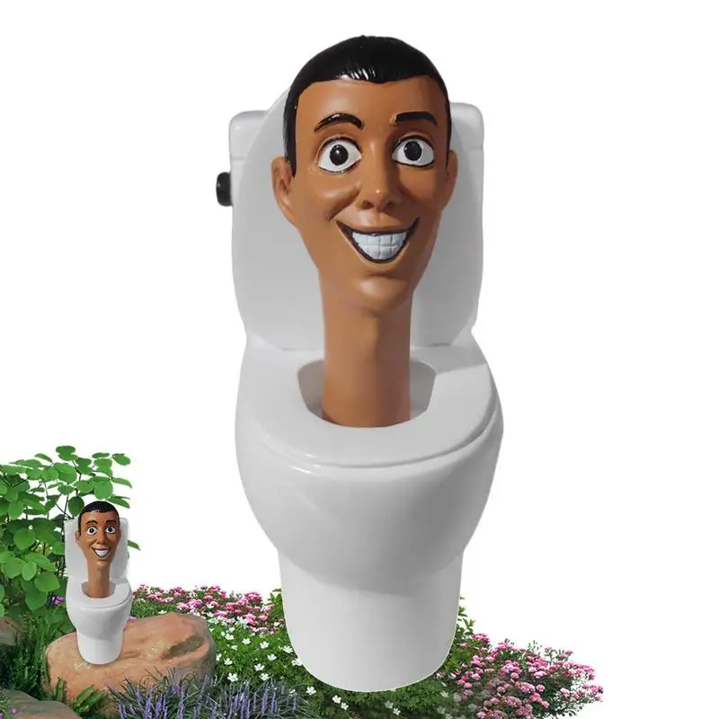 

Desk Game For Skibidis Toilet Decor Cartoon Skibidi Man Figures Prank Toy Cameraman Car Desk Ornament Game Skibidi Souvenir Gift