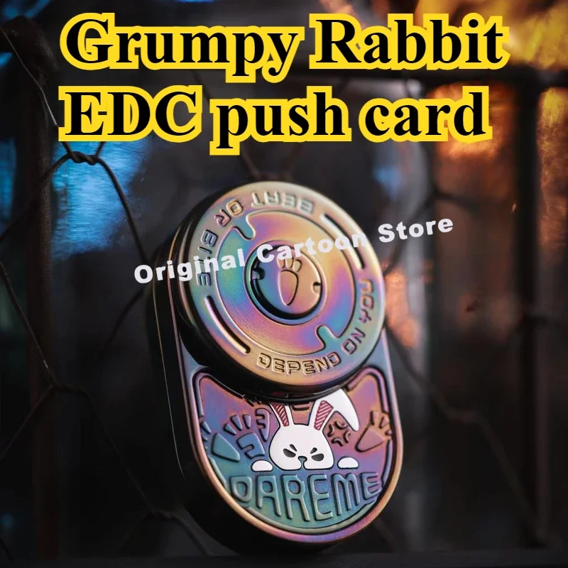 Hello Kitty Sanrio Kuromi толкающие карты механическая трещотка EDC разблокировка игрушка