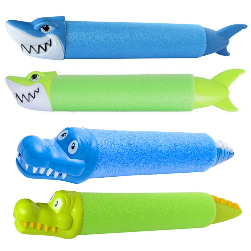 

Outdoor Summer Water Sports Toys Pistol Squirt Beach Cannon Spray Water Pull-out Pearl Cotton Pistol For Pools Toy Equipment