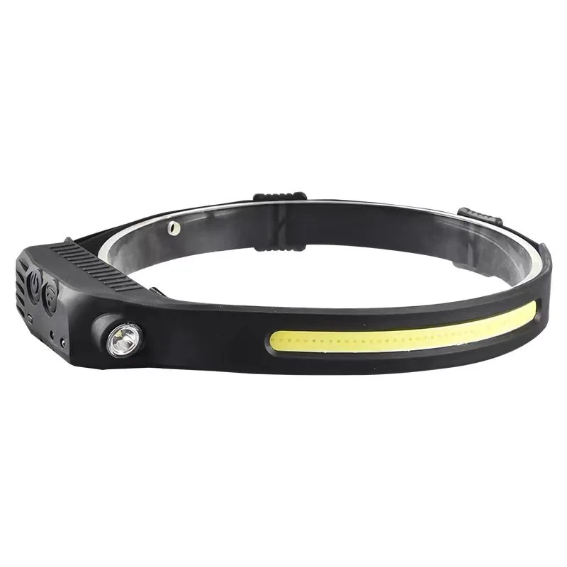 Portable Led Powerful Headlamp Sensor Headlamps Outdoor Camping Searchlight Rechargeable Multiple Styles of Emergency Headlights
