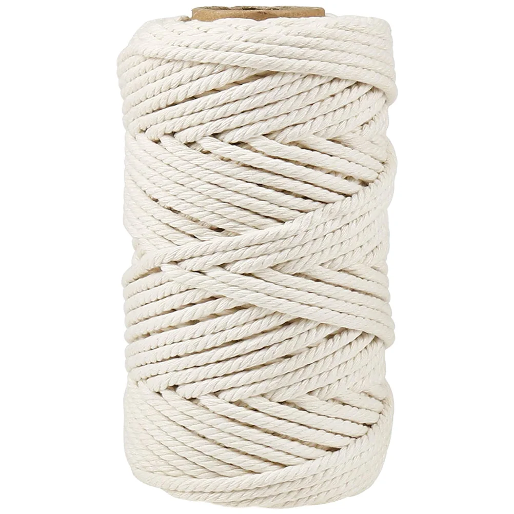 

1 Roll of Weaving Macrame Cord Crafting Cotton Cord Crafting Cotton Rope Cotton Rope For Macrame