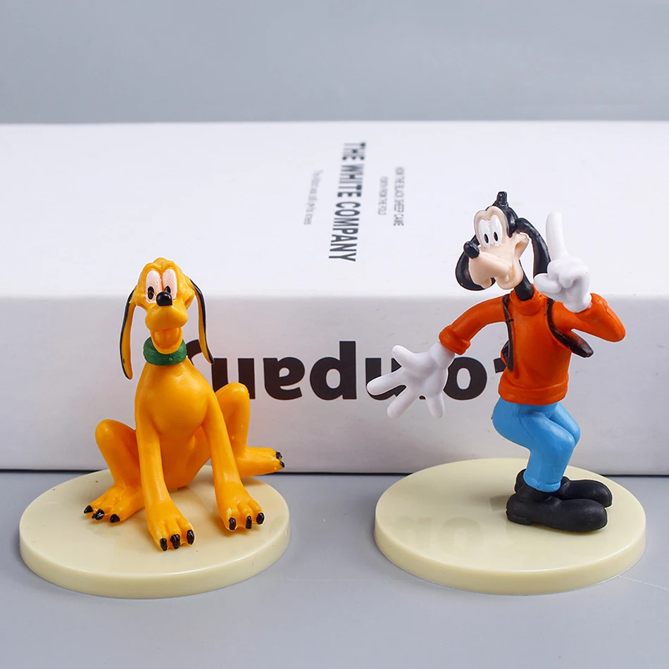 Дисней Аниме Микки Маус Рисунок 6-8 См Минни Дональд Дак Гуфи Кукла Модель Игрушки