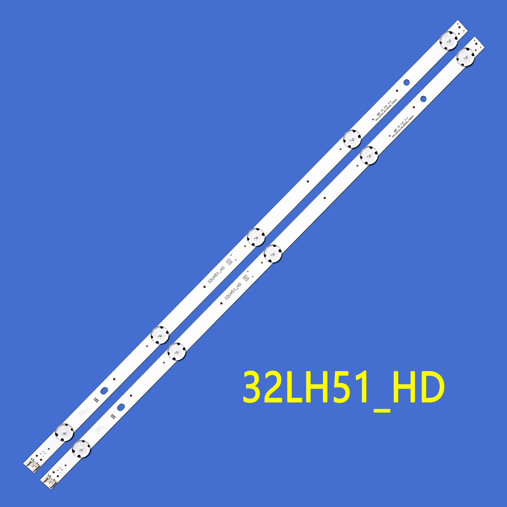 

LED backlight strip(2) for LIG Innotek direct 32inch CSP 32LH516A 32LH517A 32LH519U 32LH510B 32LH515B 32LF510B 32LH570U 32LH520U