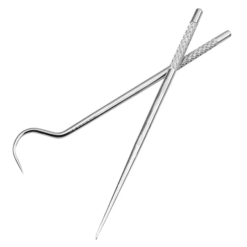 NEW Titanium Outdoor Edc Portable Multifunctional Toothpick Fruit Fork Camping Tool Tube Stronger Than Dental Floss |