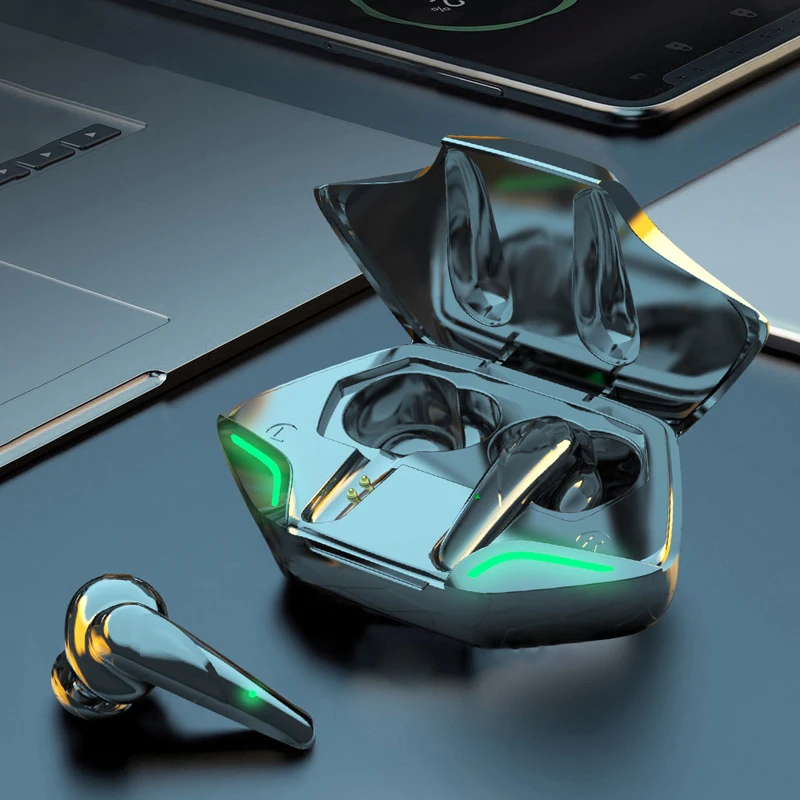 

Gaming Bluetooth Headphones Wireless Earphones Stereo Sport Earbuds Waterproof Deep Bass Earphone Gamer Headset With For Phone