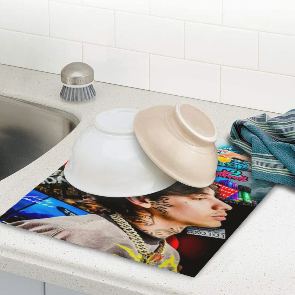 N-Natanael Canos Singer Нескользящая силиконовая искусственная посуда коврики для сушки