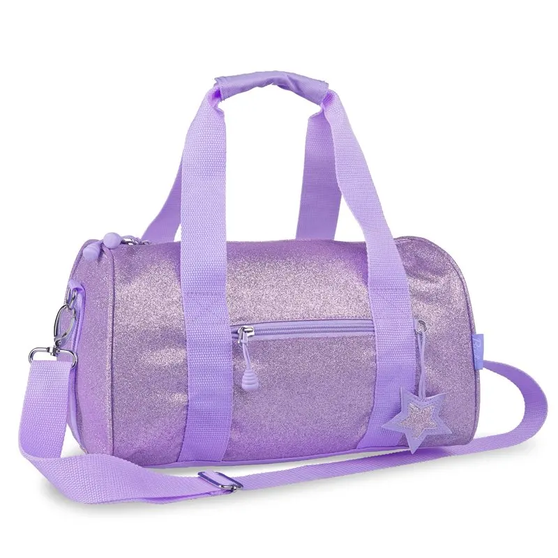 

Sized Fantastic Medium-Sized Purple Sparkalicious Duffel Bag - Perfect for Travel and Everyday use!