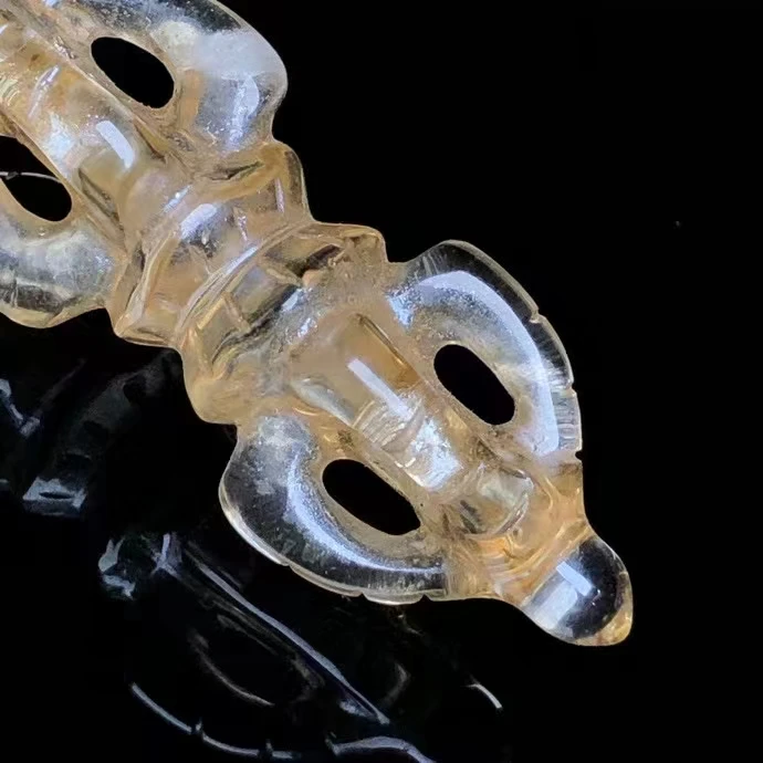 Амулет Crsytal Vajra из старых материалов класса AAA тибетский буддизм ювелирные