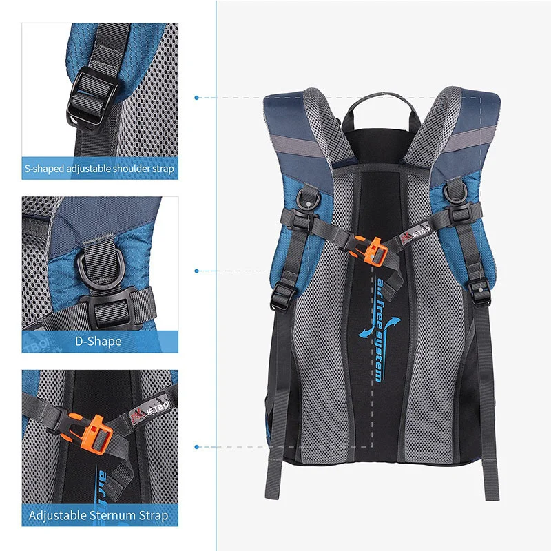 Походный рюкзак 35 л для женщин и мужчин водонепроницаемый уличный кемпинга