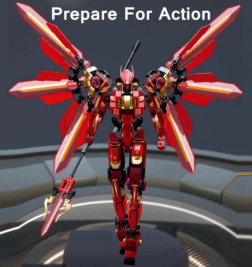 

Халберд-атена, серия фильмов, робот-трансформер, строительные блоки, блоки «сделай сам», развивающие игрушки для детей, рождественские подарки