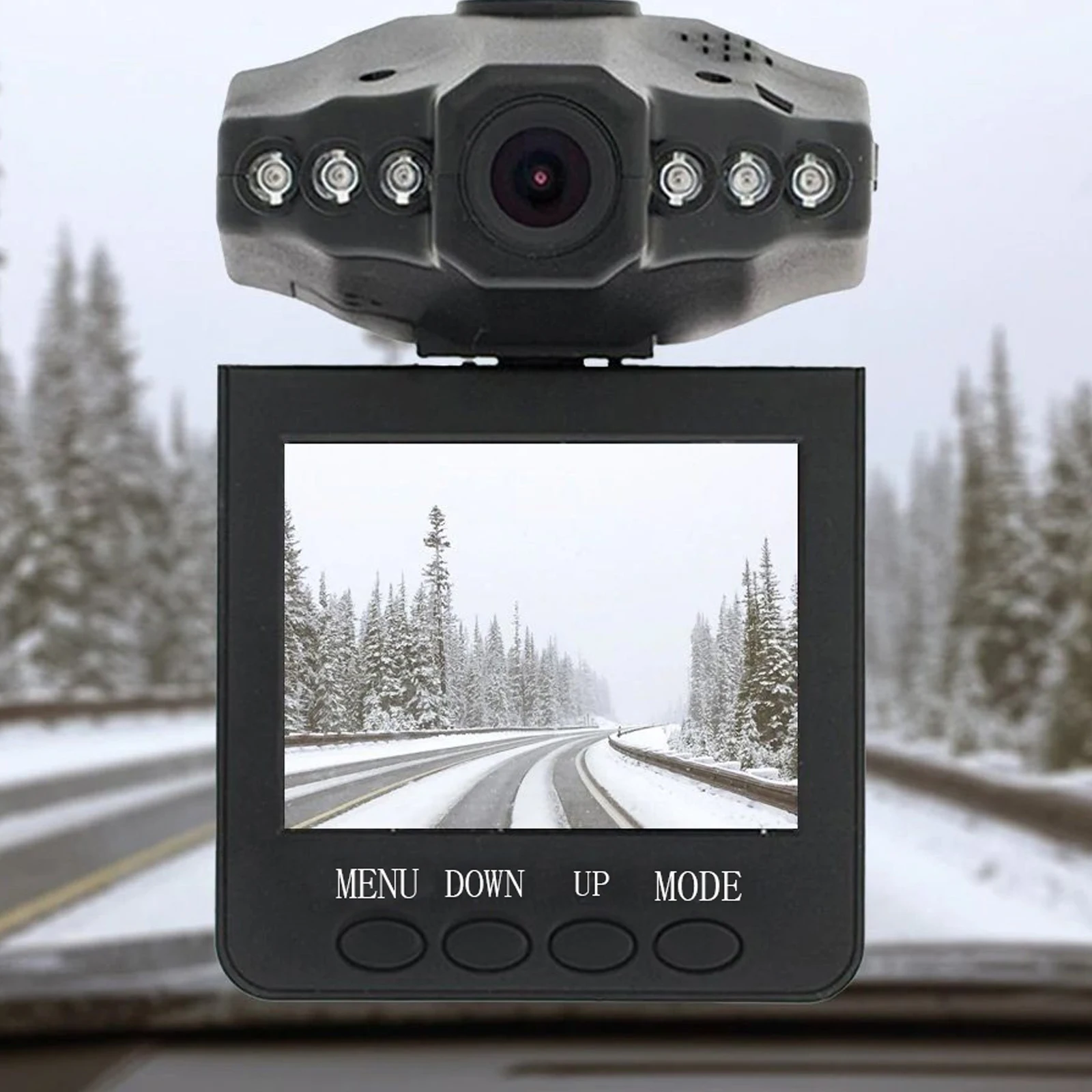 

Автомобильный видеорегистратор HD 1080P, видеорегистратор с двумя объективами, видеорегистратор с черным корпусом, циклический видеорегистра...