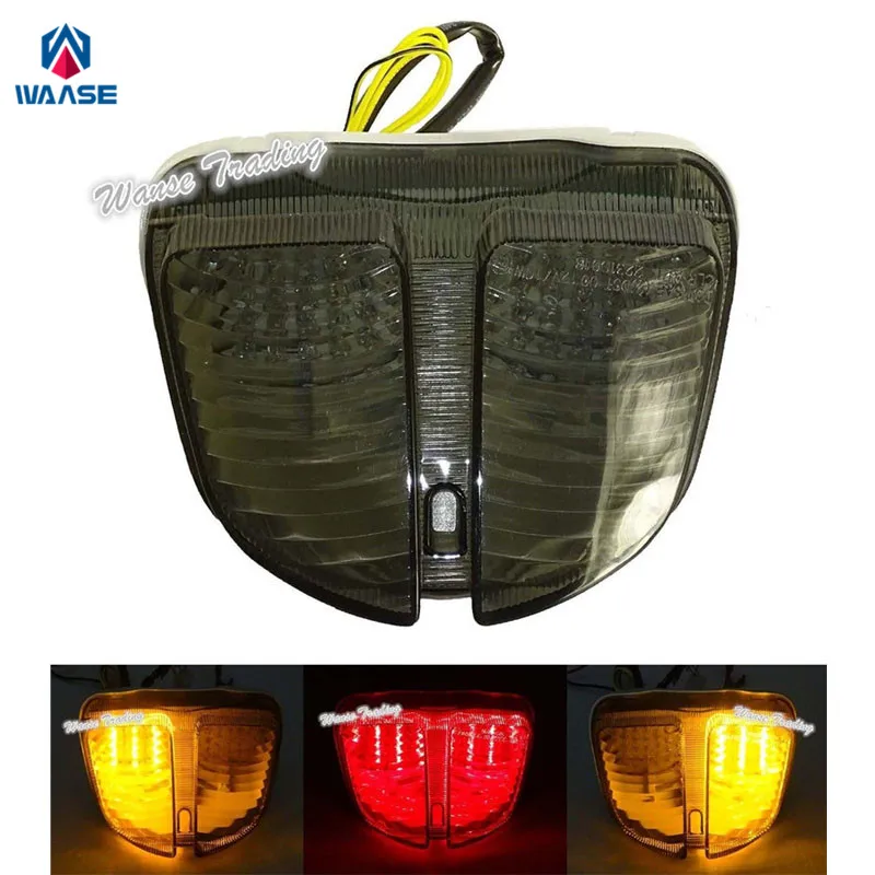 

Waase E-Mark для Suzuki GSXR600 GSXR750 GSXR 600 750 K6 K7 2006 2007 задний фонарь, стоп-сигнал, поворотники, встроенный светодиодный светильник