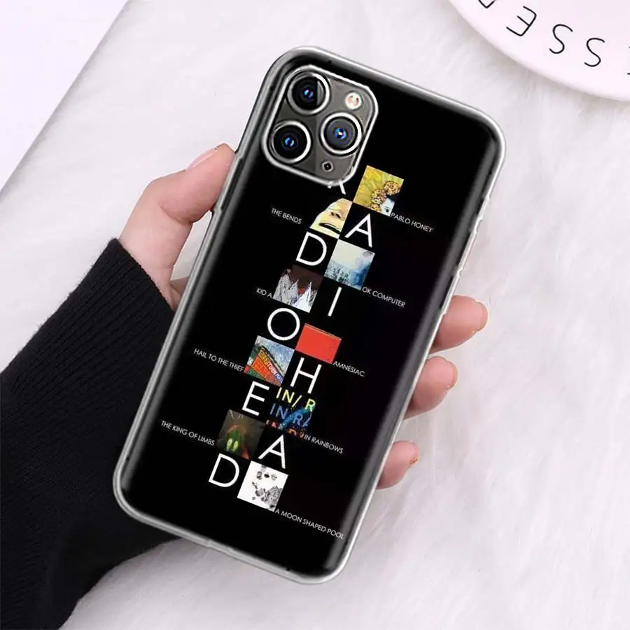 Чехол для телефона Bnad R-Radio Head Apple Iphone 12 Mini 14 13 15 Pro Max 11 X XS XR 16 Plus