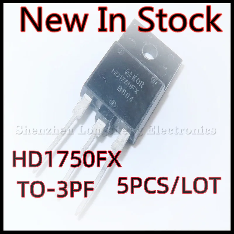 

5 шт./лот HD1750FX TO-3PF HD TV line tube 24A/800V New в наличии