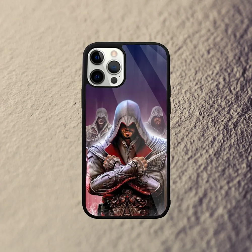 A-Assassins C-Creed игровой чехол для телефона iPhone 15 14 13 12 11 Plus Pro Max Mini Magsafe Магнитная