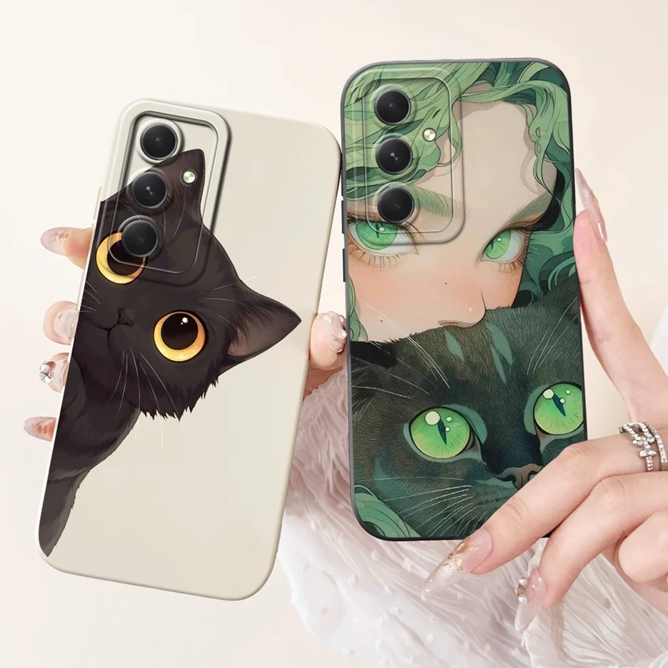 Чехол для Samsung Galaxy A05s SM-A057F модный окрашенный чехол с милым мультяшным рисунком A 05