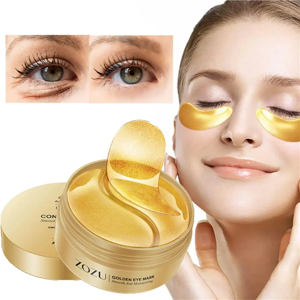 

Collagen Gold Eye Mask Anti Wrinkle Remove Dark Circles Eye Patches Moisturize Relaxing Eye Fatigue Korean Skin Care Products