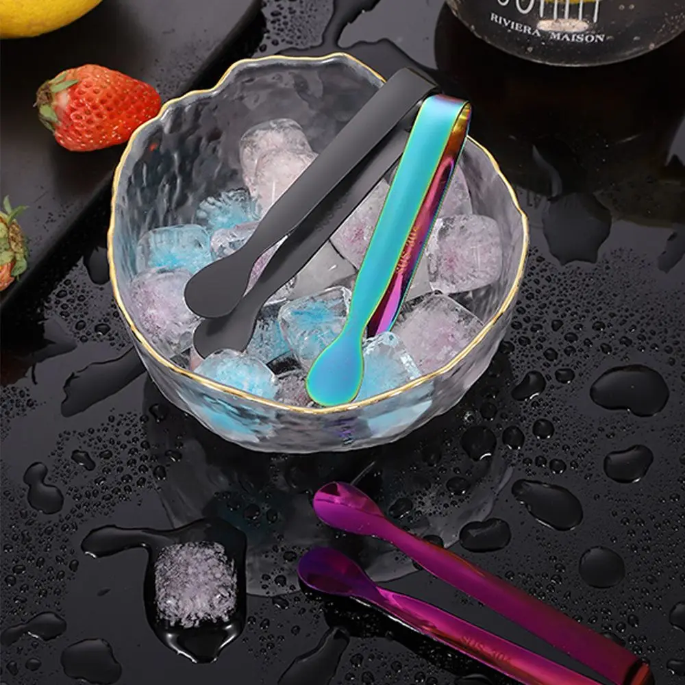 Модный Многоцветный зажим из нержавеющей стали для хлеба еды барбекю практичный