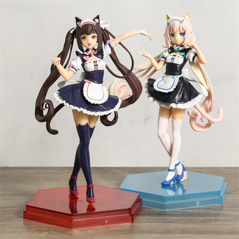 

Nekopara ваниль шоколад ПВХ фигурка Коллекционная модель игрушка подарок на день рождения кукла