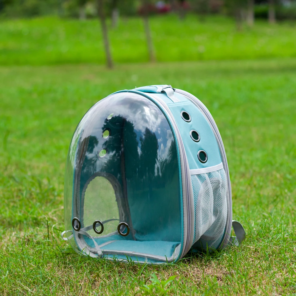 

Expandable Cat Carrier Bubble Backpack, Space Capsule Clear Dome Pet Travel Carry Bag for Small Dog Cats Rabbit