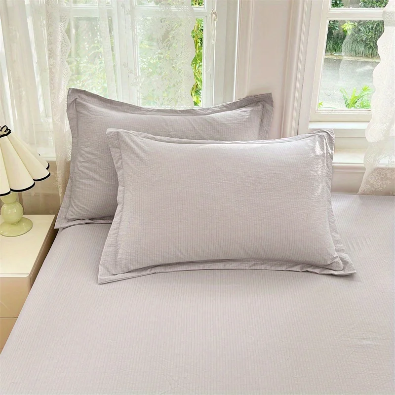 

2-х Слойные Наволочки Из Полиэстера, Декоративные Чехлы Для Подушек, Всесезонное Использование Для Спальни