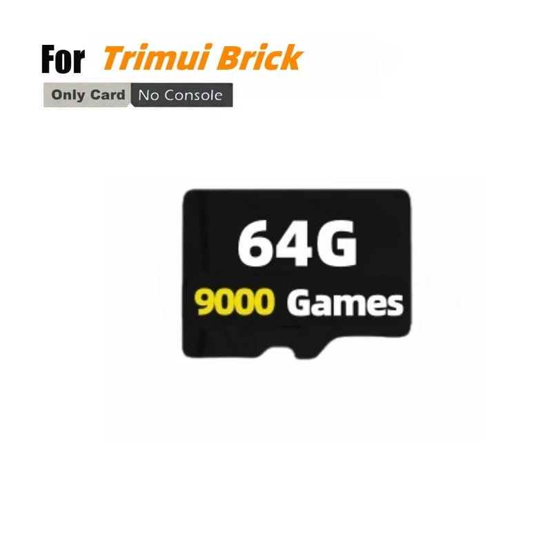 TRIMUI BRICK TF-карта портативная игровая консоль предварительная установка Plug &amp Play
