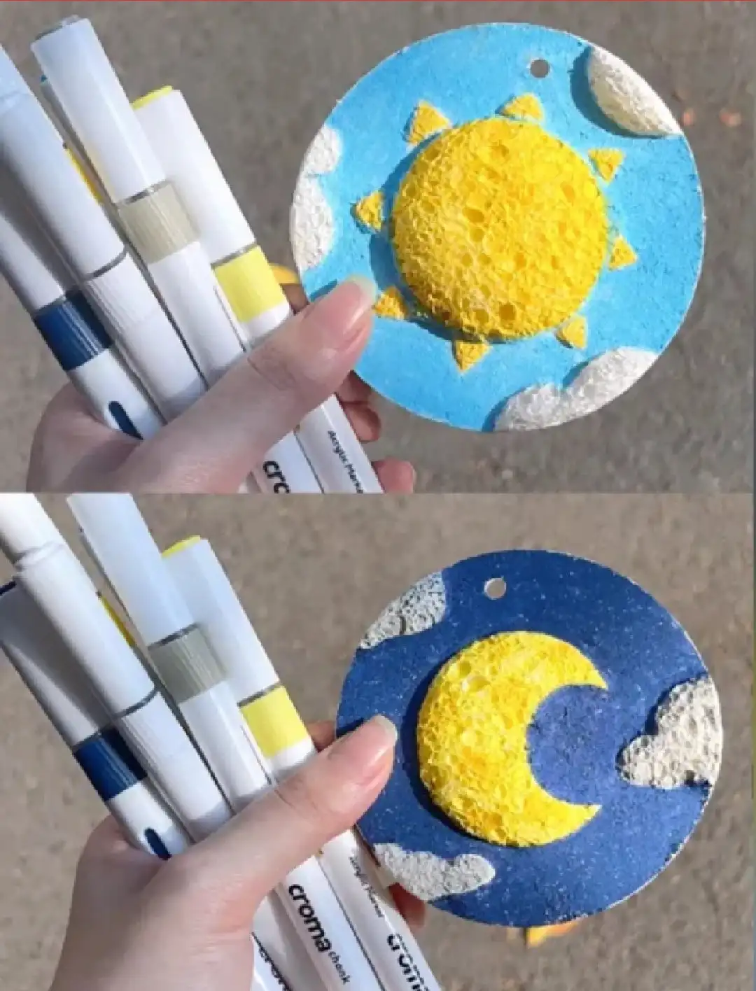 10 шт. DIY пенопластовая текстура бумага для рисования детские креативные 3D