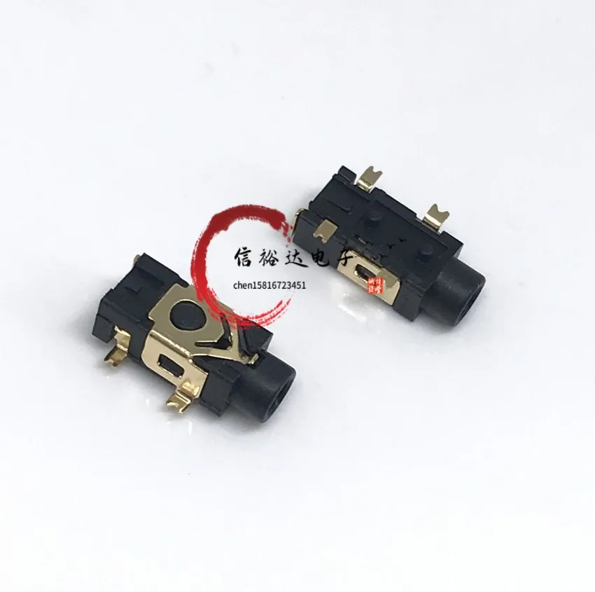 

Original new 100% mini earpiece 2.5mm caliber headphone female base audio stereo jack interface port connector
