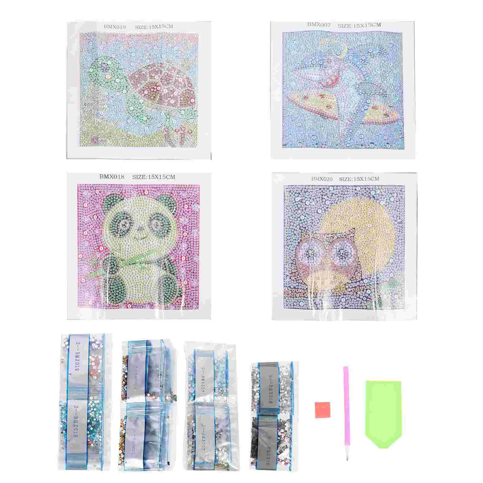 

Diamond Kits Painting 5D Kit Rhinestone Cross Embroidery Kids Crystal Decor Tools Wall Home Full Light Adorable Home decor