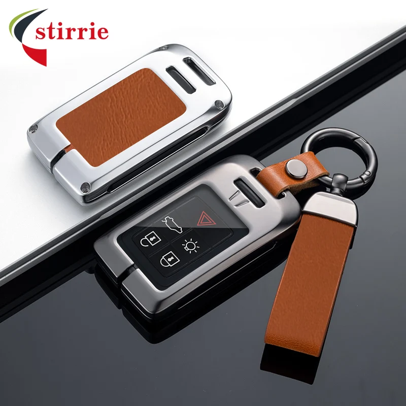 

Чехол из цинкового сплава для Volvo XC60 V60 S60 XC70 V40, автомобильные аксессуары, брелок для ключей