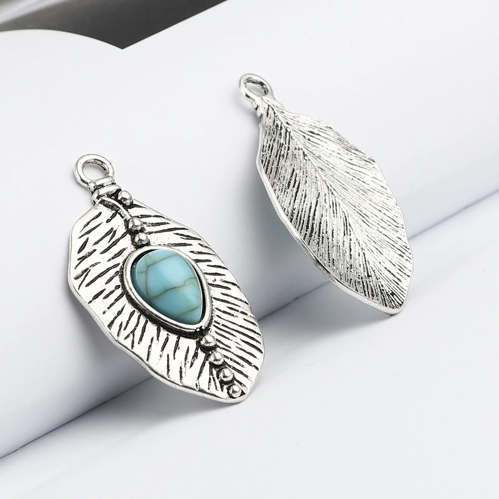 Подвески в богемном стиле из металла с геометрическим рисунком ожерелье