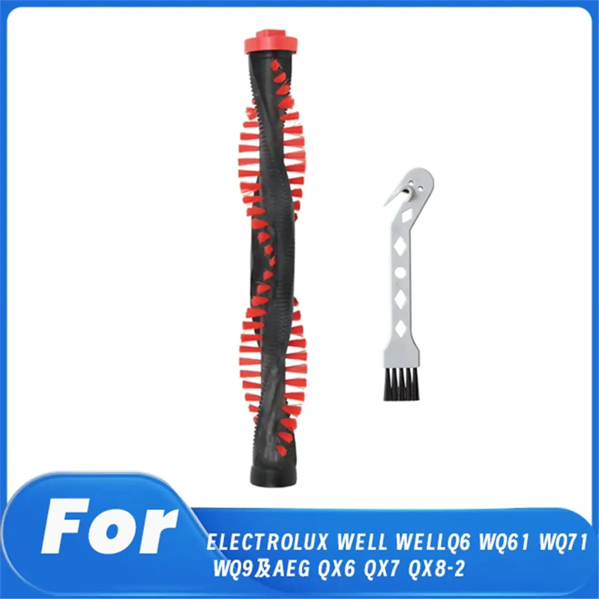 Фото (ABJZ) Комплект электрических щеток с круглой головкой для пылесосов ELECTROLUX WELL WELLQ6 WQ61 WQ71 WQ81 WQ9 и AEG QX6 QX7 QX8-2 №4