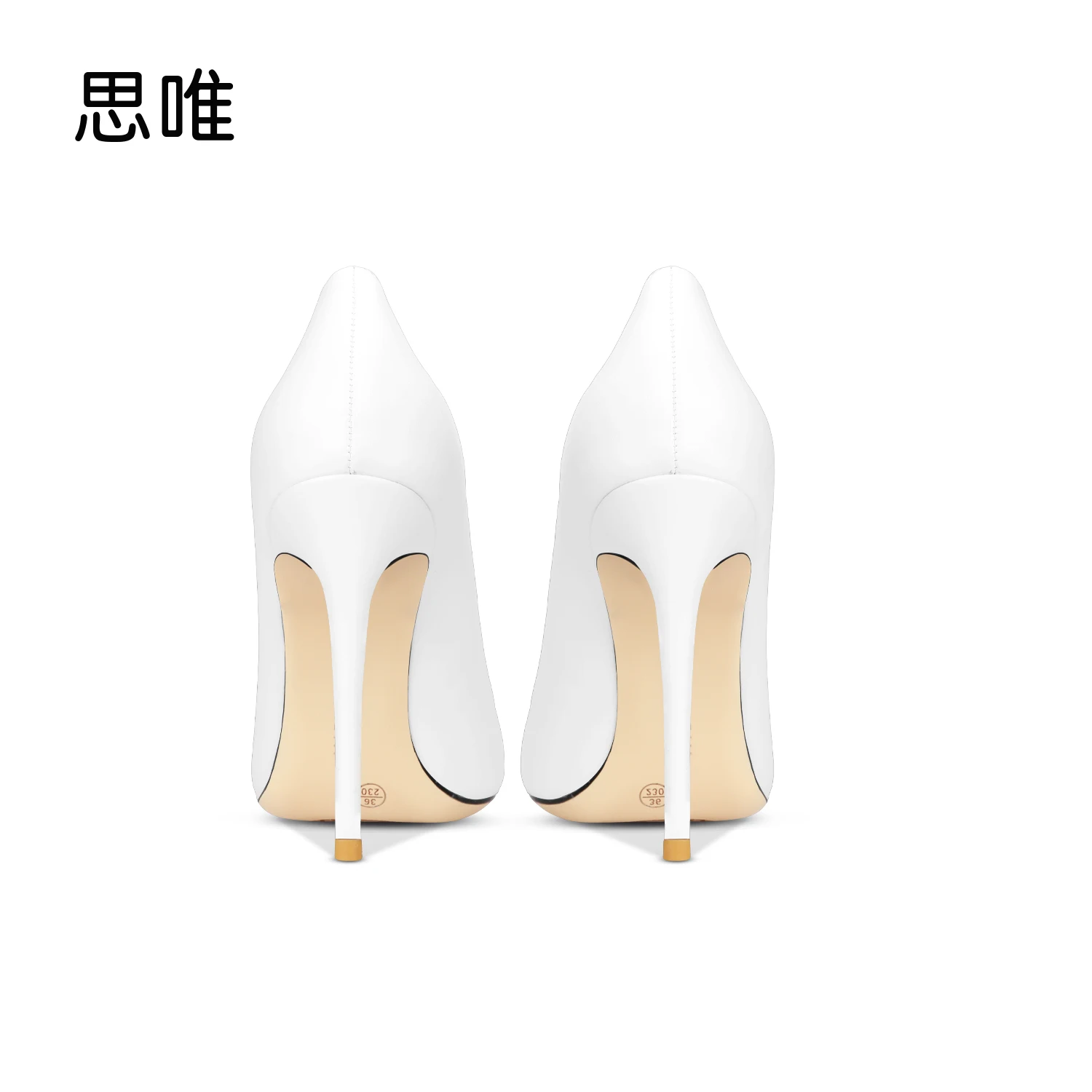 2022 Fashion Rivets High Heels 10cm Thin Heels Pumps Women Stiletto-heel Dress Wedding Shoes Sexy Pointed Toe Ladies Party Shoes