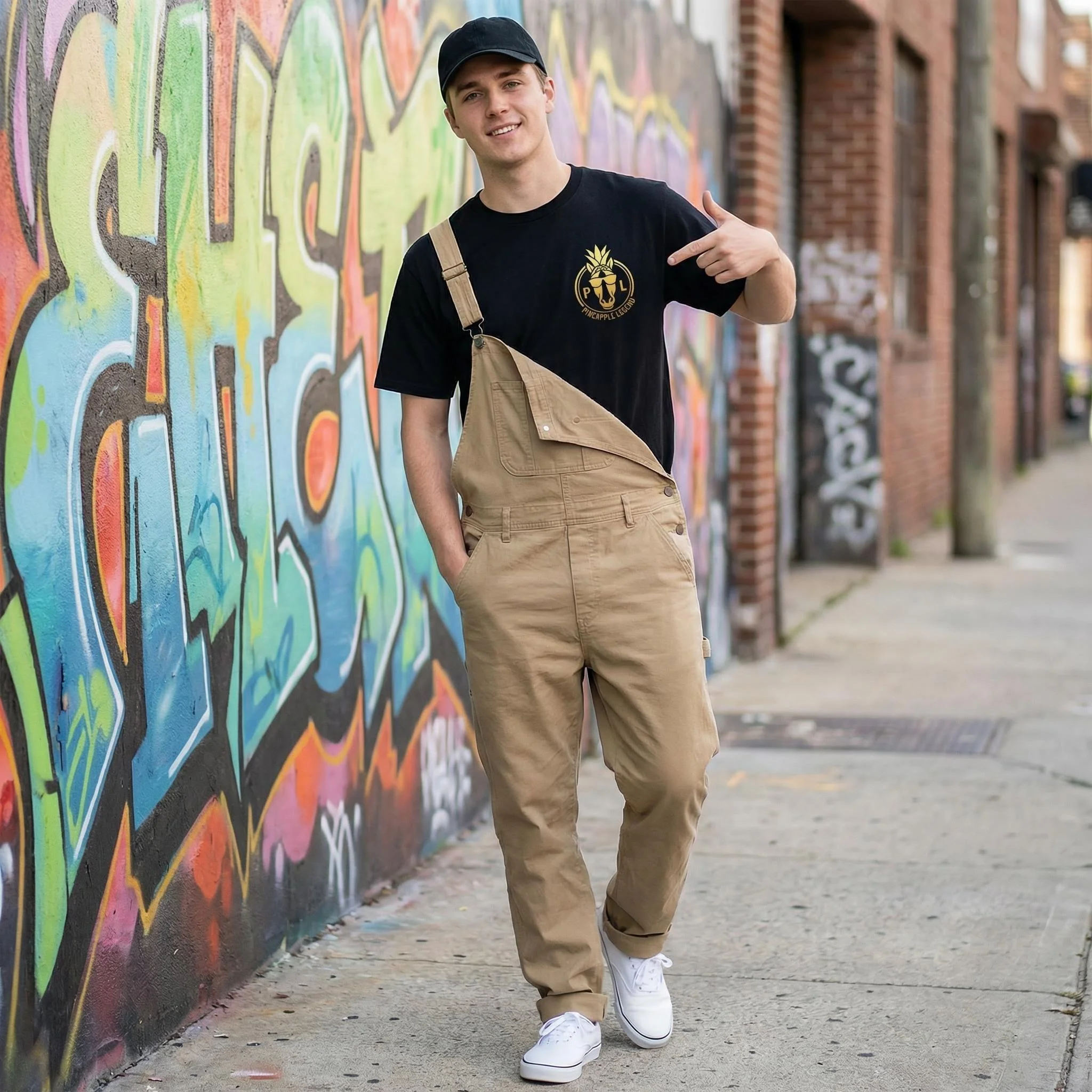 Фото Забавная футболка с принтом «Ананасовый конь» и надписью «Mind Your Own Business», повседневная хлопковая футболка с короткими рукавами для мужчин и женщин №3