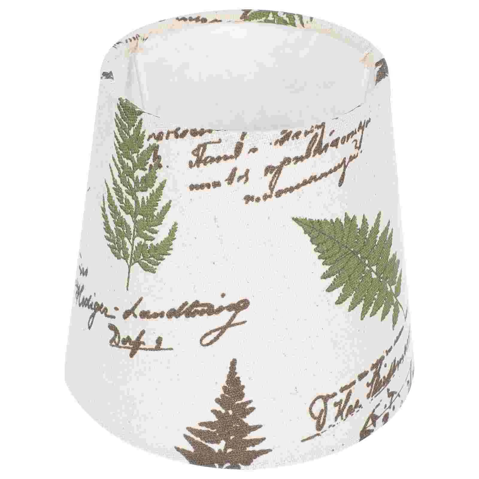 

Lamp Shade Table Cover Drum Cloth Chandelier Replacement Lampshade Fabric Shell Light Protector Shades Lace Wall Corner Desk