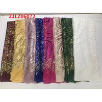 %e2%80%8bfrench net mesh sequins textiles womon sewing clothes zjlz06072