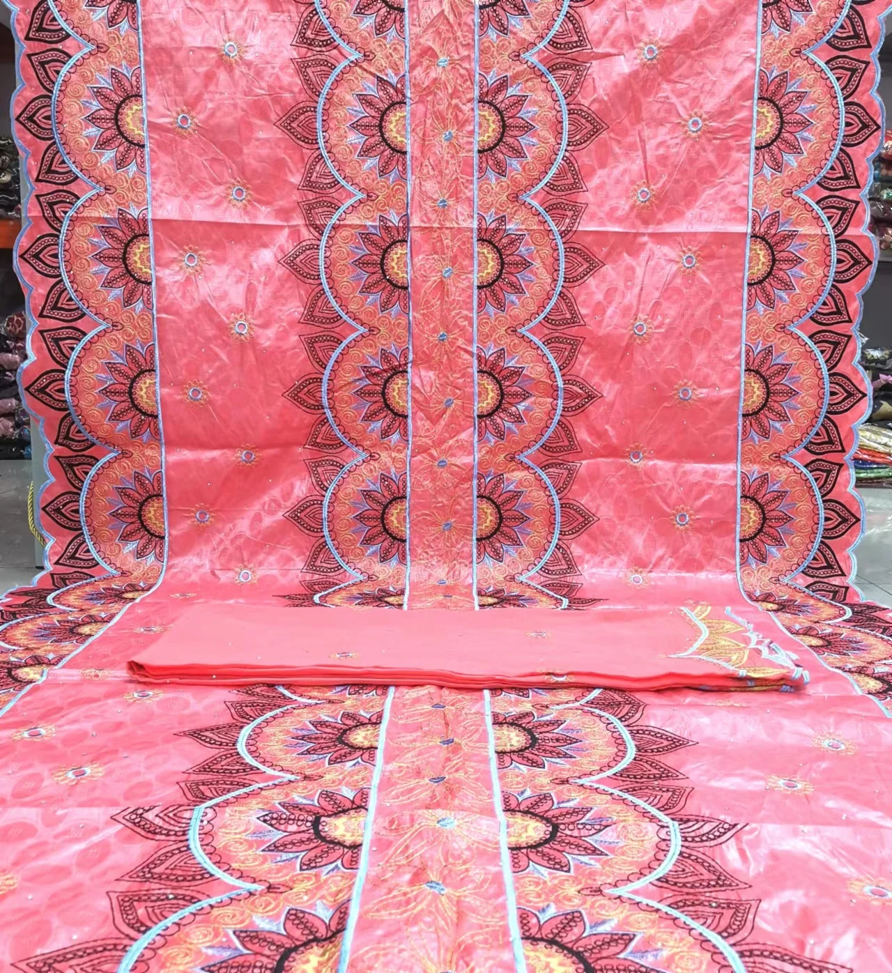 

Женская кружевная ткань, розовая кружевная ткань с вуалью, 2022