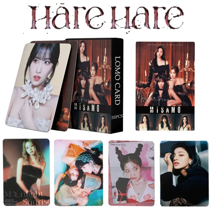 

55pcs/set Kpop TWICE 4TH WORLD TOUR Lomo Cards New Photo Album The Feels High Quality fans HD Photo Print Gift Collected