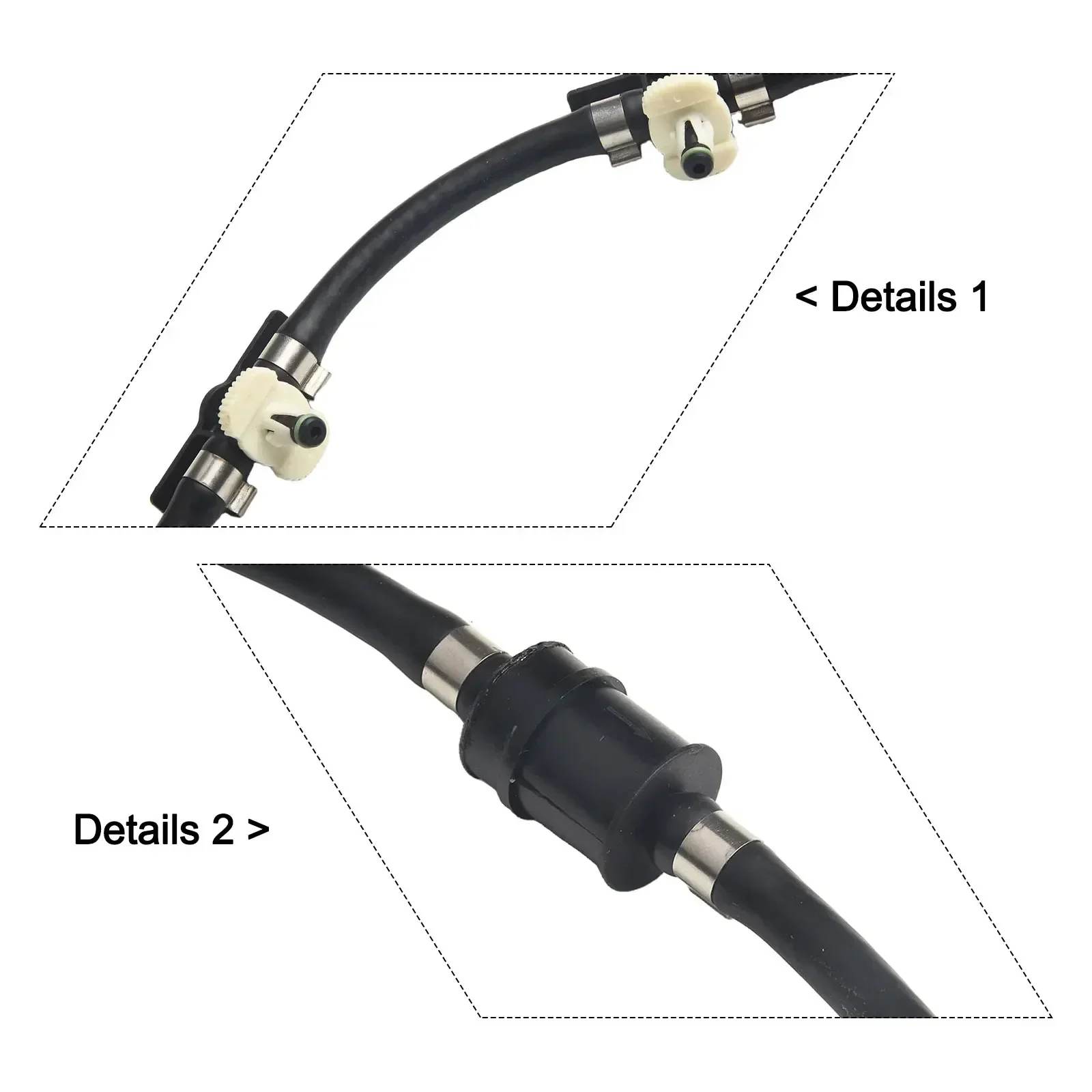 Премиальный топливный возвратный шланг для Kia- Sorento 2009 2018 Diesel 2 OEM 31471 2F001 2F600 Простая