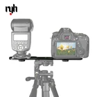 Универсальное двухстороннее светильник подставка держатель Держатель для вспышки штатив-Трипод для цифровой SLR Камера аксессуары для фотостудии