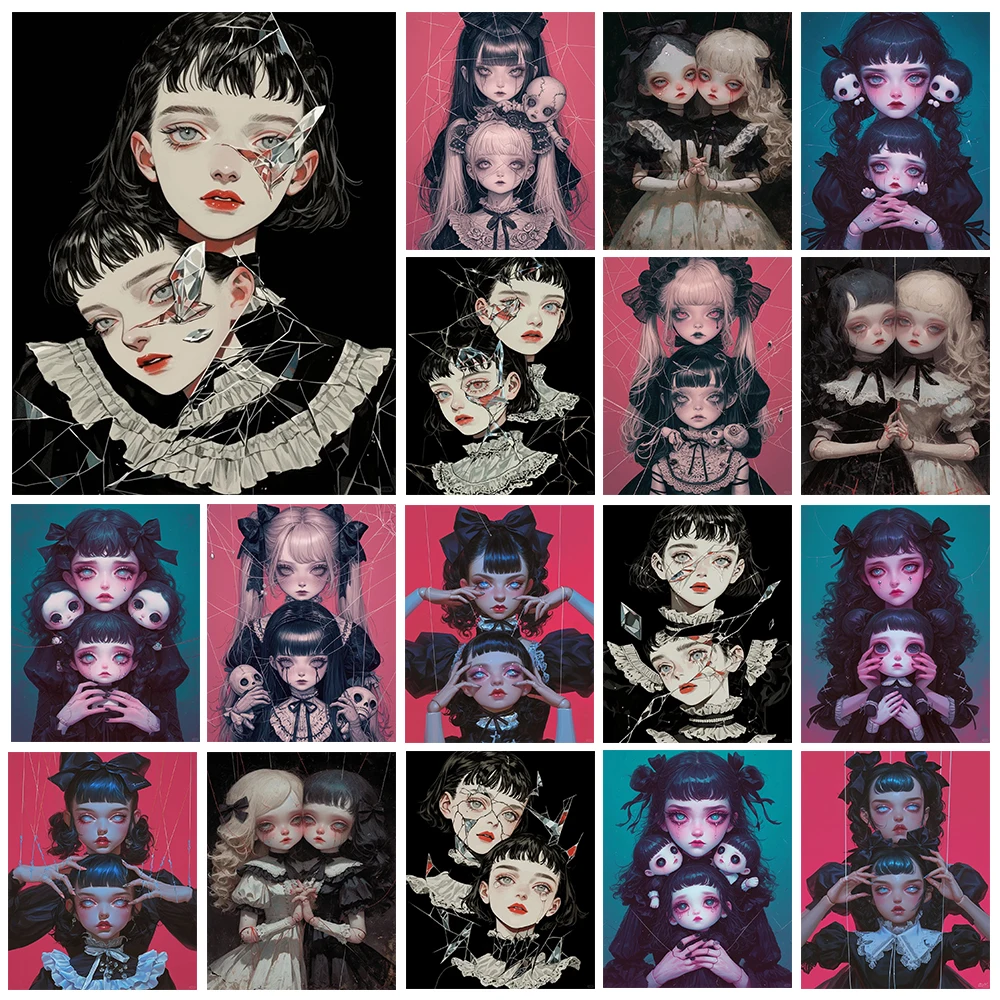 Aoger 5D DIY Алмазная картина Соummation of Molniy Американский стиль Мультяшный узор