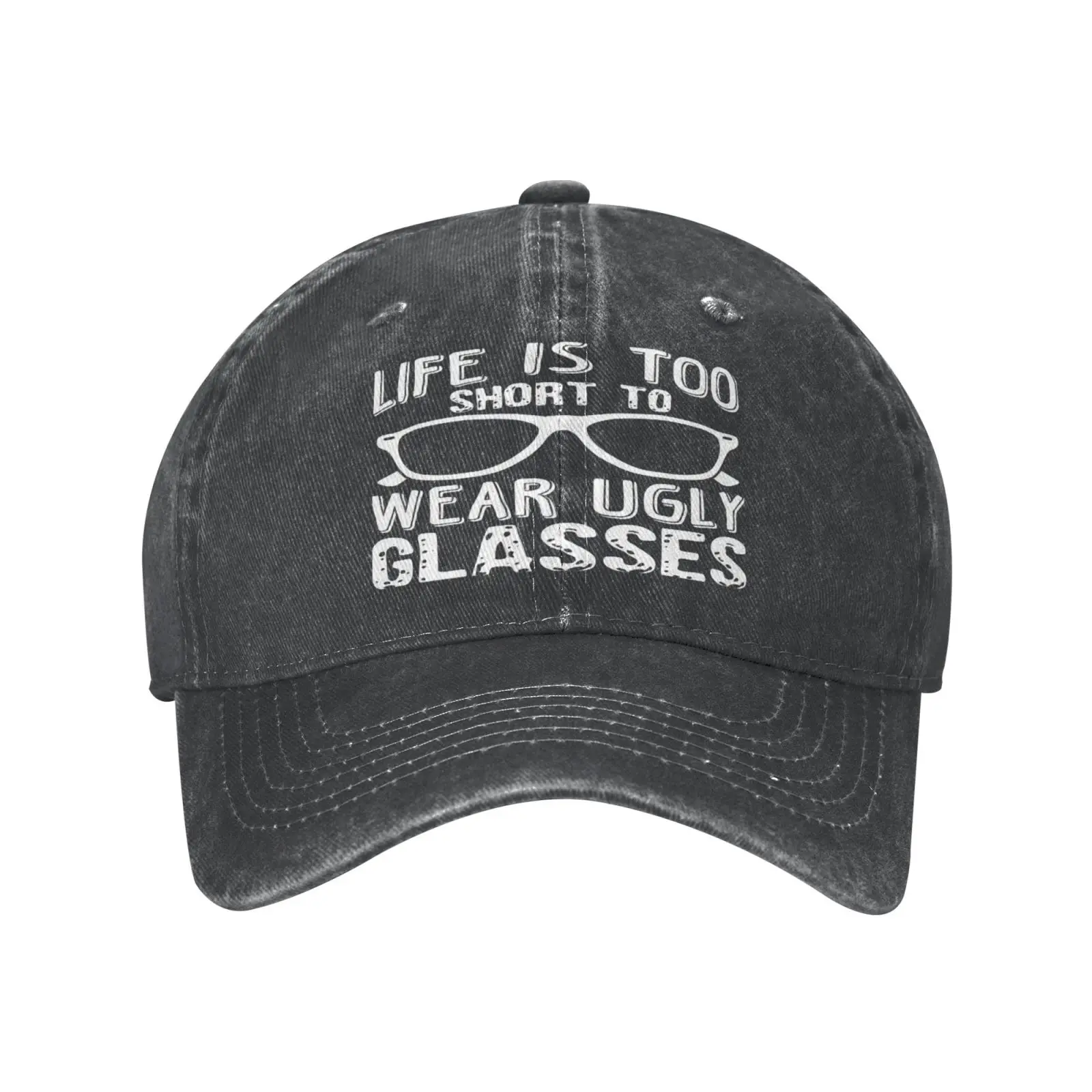 

Бейсболка для мужчин и женщин Life Is Too Optometrist 3860, ковбойская Кепка