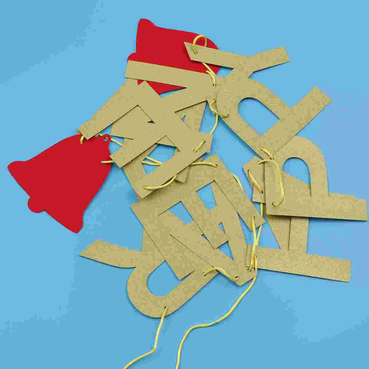 

1PC New Year Banner Adorable Glamorous Decorative Bunting Banner for Party Festival