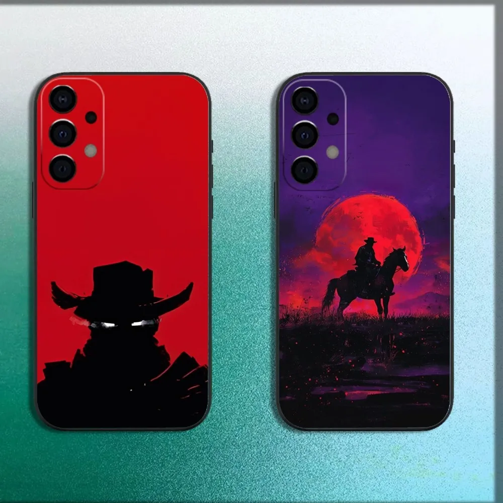 Red Dead R-Redemption RDR 2 Phone Case For Samsung Galaxy A13 A21s A22 A31 A32 A52 A53 A71 A80 A91 Soft Black Cover