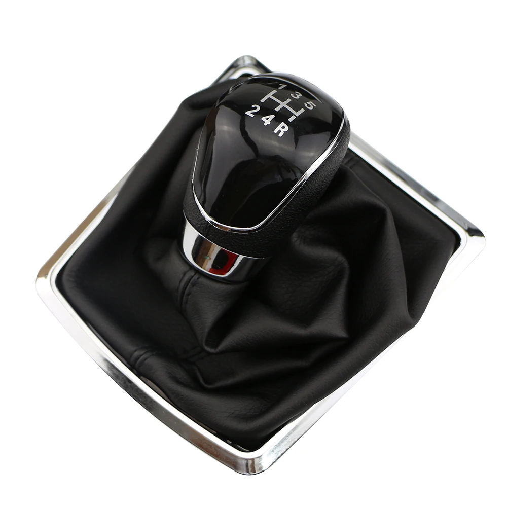Ручка переключения передач для Ford Focus 2 2006-2011 Fiesta Kuga 2008-2012 с кожаным пылезащитным