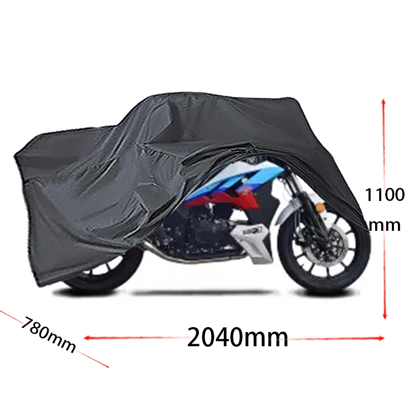 Чехол для мотоцикла Ycrmotor BD 200 R полная защита от солнца пыли без ушей утолщенная