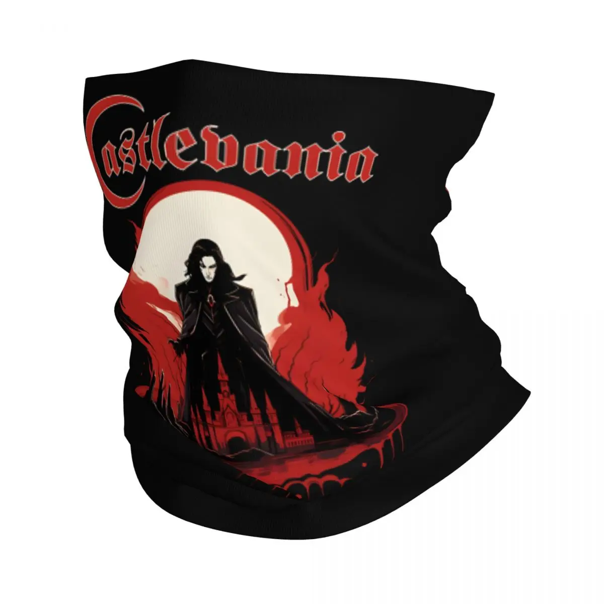 Маска для лица The Dracula из Castlevania бандана мотокросса шарф с принтом маска