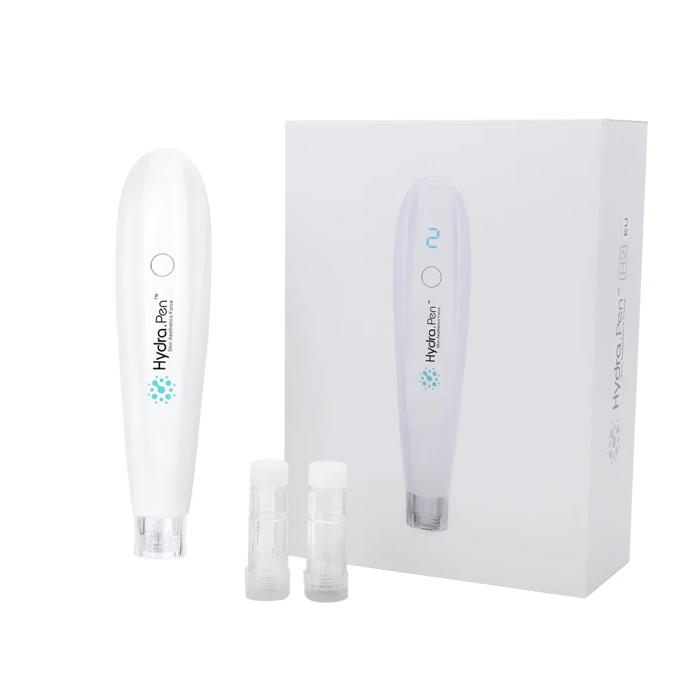 Hydra Pen H2 Профессиональная ручка Microneedling с 2 картриджами Автоматический аппликатор